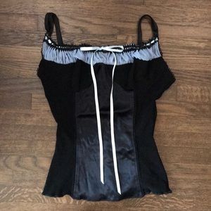Wheels&dollbaby lingerie top with ruffle